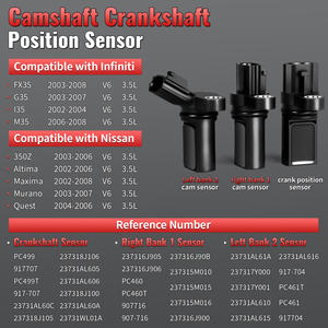 인피니티 FX35 G35 닛산 350Z 알티마 맥시마용 캠샤프트 크랭크샤프트 위치 센서 3개 세트 907-716 917-707 917-704 23731AL60A - Product Image 2