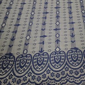 Vendita calda di moda a forma di freccia tessuto di pizzo leggero e morbido bordo ondulato tessuto di maglia utilizzato per la fabbricazione di abbigliamento - Product Image 1