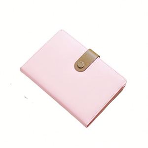 Nouveau style, couleur macaron, boucle magnétique, carnet de notes A5 de style professionnel, couverture en plastique sérigraphiée, économique, pour - Product Image 1