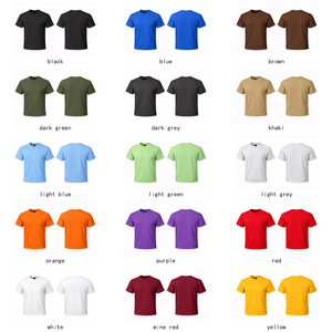 Camiseta Roja con Estampado por Transferencia de Calor, Estilo Recto, Precio al por Mayor, Algodón Natural, Unisex, <span class=keywords><strong>para</strong></span> Pedidos al por Mayor - Product Image 5
