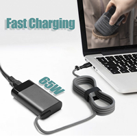 Adaptor Laptop Tipe C 20v 3.25a 65w Pengisi Daya Notebook Usb C untuk HP