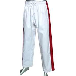 Pantalon de jogging CVC hiver 8oz uni avec taille élastique et 2 œillets, tissu durable unisexe pour l'entraînement et les loisirs - Product Image 2
