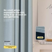 Gorden Blackout Tebal Gaya Prancis 2024 Black Gold Grommet, Kamar Tidur Ruang Tamu Mewah Lipit Rajut 100% Poliester