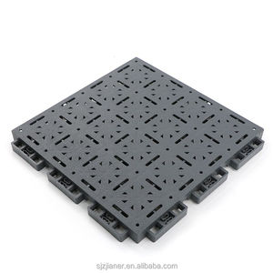 Dalles de sol sportives modulaires antidérapantes pour terrains de futsal extérieurs, à emboîtement, avec surface finie matelassée - Product Image 1