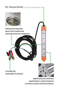 IP68 60W étanche 360 degrés et étanche à l'humidité sous-marin Led pêche lumière leurres lumineux Led lumières pêche calmar leurres - Product Image 3