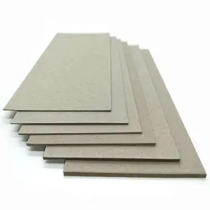 Paper Mill in China Stock Lots Paper Board Book Binding Board Grey Core Board