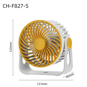 Mini Desktop Fan 12 In Rechargeable Portable Clip On For Dormitory Use With Brushless Motor And 5V Battery Power - Product Image 1