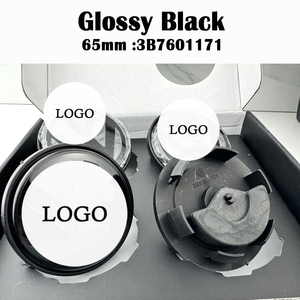 Tapas flotantes para el centro de rueda de coche 56mm <span class=keywords><strong>65mm</strong></span> para <span class=keywords><strong>VW</strong></span> Jetta MK5 Golf Passat Styling CC Golf # 3B7601171 / # 1J0601171 - Product Image 2