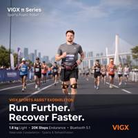 AA EXO TECH Exosquelette motorisé compact et durable à double usage pour la course sur sentier, la randonnée décontractée et les applications médicales