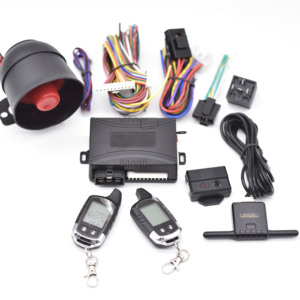 Mới Nhất Từ Xa Động Cơ Bắt Đầu Dừng Thụ Động Keyless Hệ Thống Nhập K9 Hai Chiều Xe Báo Động - Product Image 1