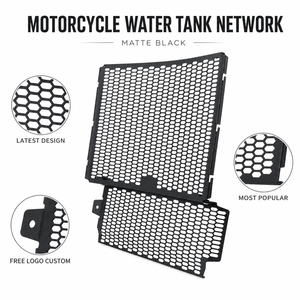 Protector de Radiador y Tanque de Agua para <span class=keywords><strong>Kawasaki</strong></span> Ninja <span class=keywords><strong>ZX</strong></span>-10R ZX10R <span class=keywords><strong>2021</strong></span> 2022 2023 2024 2025 2026, Metálico Negro, Último Modelo - Product Image 2
