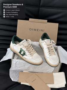 Luxury Designer Leather Distressed Sneakers Men Women High Quality walking shoes Dirty Baskets Zapatillas Chaussures Tenis New - Product Image 1