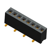 Connecteur PCB vertical femelle SMT 2,54 mm, simple/double rangée, hauteur 8,5 mm, plaqué or, pour Raspberry Pi et contrôle industriel