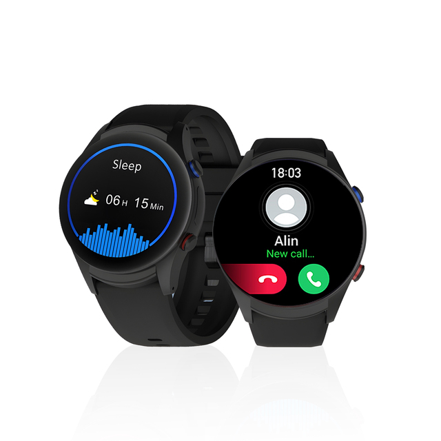 2026 Protocol Elderly Smartwatch VL08P ECG Heart Rate Monitor SOS Calling Health Care GPS Compass IP67 Calendar Silicone Band