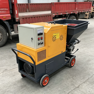 Machine à projeter du mortier pour la construction de murs dans les écoles et les hôpitaux - Product Image 1