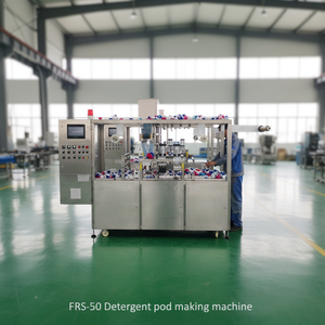 Automatic Electric Multi-Chamber Filling Laundry Pod Forming Machine for Liquid Powder Detergent with Plastic Packaging - Product Image 6