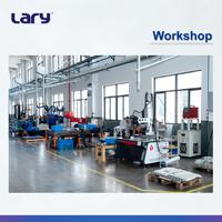 Machine à semelles en caoutchouc LARY LRS165-4ST à 4 stations, à moteur, à économie d'énergie, sortie stable, force de serrage 1650kN, volume d'injection 1000ml