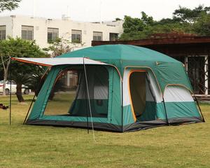 Carpa de Camping para Verano, de Tela Oxford Impermeable, Apertura Rápida, Doble Capa, Estilo Camuflaje, Antimosquitos - Product Image 4