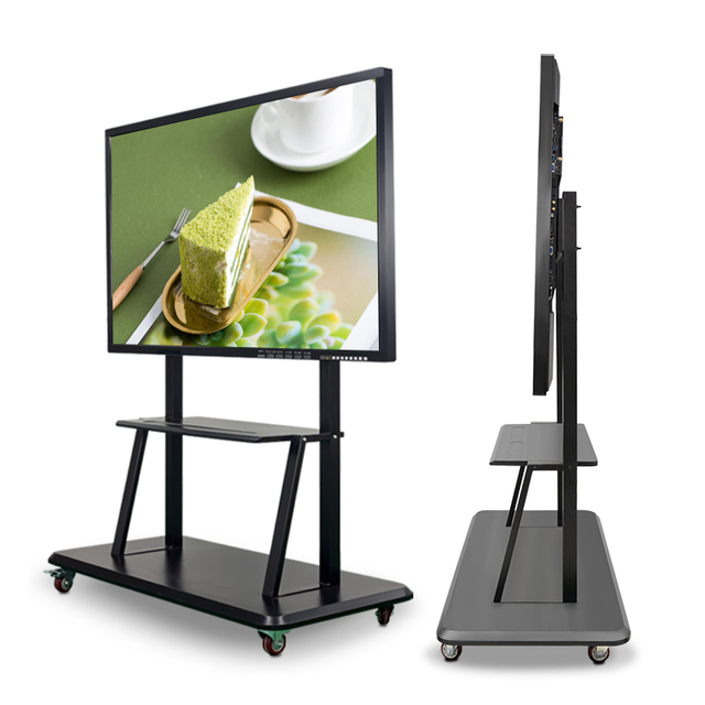 Hiseeview 55-Inch 4K Interactive Whiteboard with 20-Point Touch for Meeting Rooms & Teaching