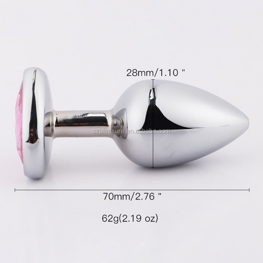 Anal Butt Plug Supplier - Pleasure Factory Metal Toys