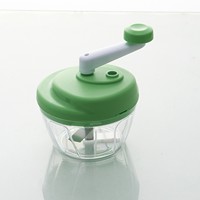 Nieuwe handmatige plastic multifunctionele groentesnijder, vleesmolen, keukenknoflookpers, knoflookstamper, groentesnijder