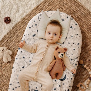 Sábana de <span class=keywords><strong>cuna</strong></span> de bebé de algodón de muselina 100%, Mini forro de <span class=keywords><strong>cuna</strong></span> suave <span class=keywords><strong>para</strong></span> 3 uds, ropa de cama <span class=keywords><strong>para</strong></span> niños - Product Image 4