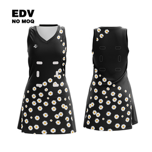 Uniforme de Netball para Jóvenes, Ropa de Entrenamiento con Inserciones de Malla para Mayor Transpirabilidad - Product Image 2