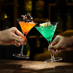Verres à Margarita <span class=keywords><strong>Alpina</strong></span>, faits à la main, durables, pour Margarita et boissons exotiques - Verre transparent - 250 ml - Product Image 4