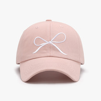 Gorra de béisbol de visera curva transpirable con lazo para mujer, estilo moderno y a la moda, para primavera y verano, con protección solar para exteriores.