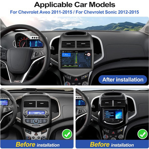 Radio <span class=keywords><strong>de</strong></span> <span class=keywords><strong>coche</strong></span> REAKO 8 Core 4G Android para Chevrolet Aveo <span class=keywords><strong>Sonic</strong></span> 2011-2016 navegación GPS WIFI FM BT Carplay Android Auto - Product Image 2