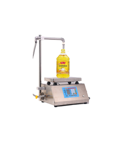 Small Weighing Diaphragm <b>Pump</b> Filling Machine Electronic Scale Liquid Filler Oil Water Yogurt Jam Drink <b>Wine</b> Juice - Product Image 2