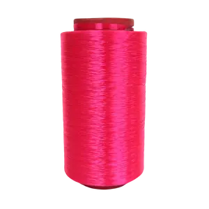 100% 200-3000D Red Kg Price Industrial Polyester Yarn For Fire-fighting And Medical Supplies
