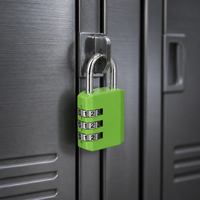 Cadenas à code renforcé anti-vol SAMHOO de haute qualité, en alliage de zinc multicolore