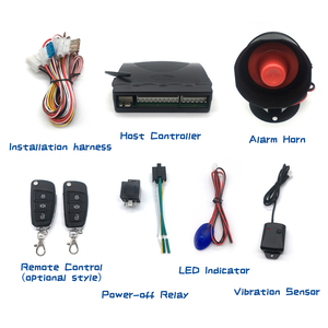 CARQSENG Sistema di Allarme Auto Unidirezionale di Alta Qualità per Auto Universali a 12V DC - Product Image 2