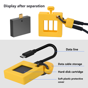 <span class=keywords><strong>M</strong></span>.<span class=keywords><strong>2</strong></span> 2230 NVME SSD жесткий диск чехол 10G скорость мини портативный Type-C прозрачный 22*30 SSD Plug and Play для ноутбука планше - Product Image 6