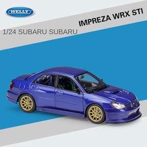 Welly 1:<span class=keywords><strong>24</strong></span> <span class=keywords><strong>Su</strong></span>-baru Impreza WRX STI N Issan Silvia Super Car Metal coleccionable simulación Die Cast coche aleación modelo regalo - Product Image 5