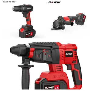 NAWIN power drill machine 3 in 1 combination tool household hand tool set auto repair