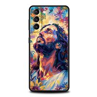 Foi chrétien religieux jésus coque de téléphone pour Samsung Galaxy S24 S23 S22 S20 Ultra S21 FE 5G S10 S9 Plus S10E S8 couverture