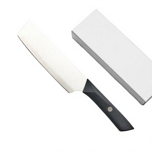 Cuchillo de Cocina Estilo Chef Pakistaní Hecho a Mano, Hoja de Acero Inoxidable, Mango de Plástico, para Rebanar, Acampar al Aire Libre, Cocinar, Supervivencia - Product Image 4