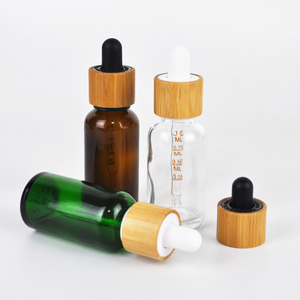 Rohs tre chai thủy tinh nhỏ giọt sang trọng 120ml thời trang <span class=keywords><strong>5ml</strong></span> 10ml 15ml 20ml 30ml 50ml 100ml hổ phách rõ ràng màu xanh màu xanh lá cây - Product Image 1