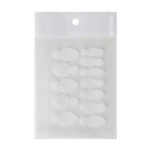 BIN 12 pièces Formes à <span class=keywords><strong>ongles</strong></span> doubles pour extension de <span class=keywords><strong>gel</strong></span>, construction rapide, moules pour <span class=keywords><strong>ongles</strong></span> français, coussinets en silicone souples pour <span class=keywords><strong>ongles</strong></span> - Product Image 6