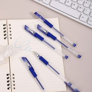 Bolígrafos de Gel Simples con Tapa, Bolígrafos de Punta Redonda Azules/Negros/Rojos para Oficina y Escuela, Papelería al por Mayor - Product Image 2