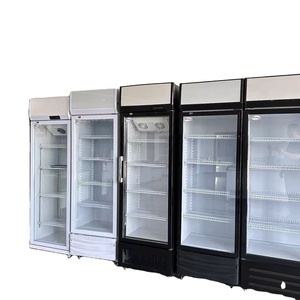 Ventilador comercial de refrigeración Vertical <span class=keywords><strong>cerveza</strong></span> vino pantalla nevera Soda bebida enfriador para Bar supermercado con luz Led - Product Image 4