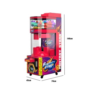 Machine distributrice de capsules de 100 mm pour jeux interactifs à monnayeur et jouets en capsule, avec fonction Lucky Drop personnalisée - Product Image 1