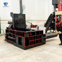 Presse à balles hydraulique horizontale multifonctionnelle pour ferraille, compacteur de 100 tonnes pour copeaux de CNC