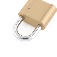 Top sécurité haute qualité en laiton ouverture inférieure 4 réinitialisation numérique mot de passe combinaison cadenas antirouille
