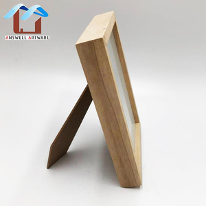 De madera maciza Natural caja de sombra de Marcos a granel al por mayor - Product Image 4