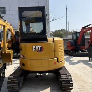 Miniexcavadora CAT303.5ECR usada original, Caterpillar 303.5ECR con giro de cola estrecho, microexcavadora a precio económico en venta. - Product Image 2