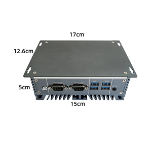 มินิพีซีควบคุมอุตสาหกรรม M.2 2280 มม. NVME PCIe SSD มินิพีซี I-ntel I3 N100 N300 8 คอร์ 8 เธรด มินิพีซี - Product Image 2