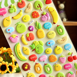 Adesivi Personalizzati per Bambini con Disegni di Torte, Hamburger, Frutta e Verdura - Product Image 2